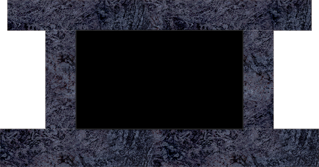 BEN160APBB.png Panel Bench 3-6x1-4x1-10 AP Bahama Blue Removable Jet Black Panel - Image 1