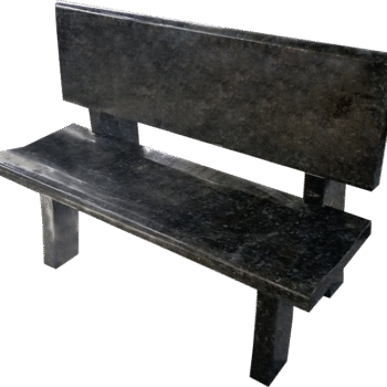 Park Bench 4-0x1-2x0-2 AP Butterfly Blue Back 4-0x0-2x1-2; (2) Legs 1-8x0-2.5x2-6