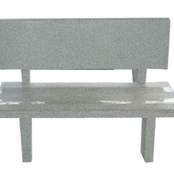 Park Bench 3-0x1-2x0-2 AP China Grey Back 3-0x0-2x1-2; (2) Legs 1-8x0-2.5x2-6