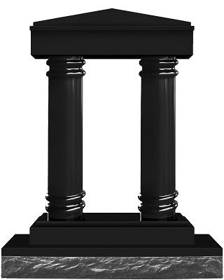 Round Column Set Cap 3-4x1-0x1-0 AP Jet Black Pillars 0-9x0-9x3-4 All Polish Qty2, SubBase 3-4x1-0x0-6 AP