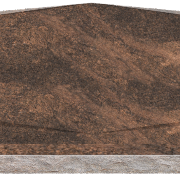 * Rooftop w/ Chamfers 4-0x0-8x2-4 AP Rustic Brown Chamfers and 3/4" Recess on Front Only, Checks on Bottom