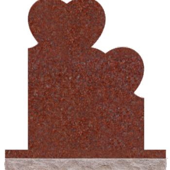 * Stacked Heart 2-10x0-6x3-8 Polish5 India Red